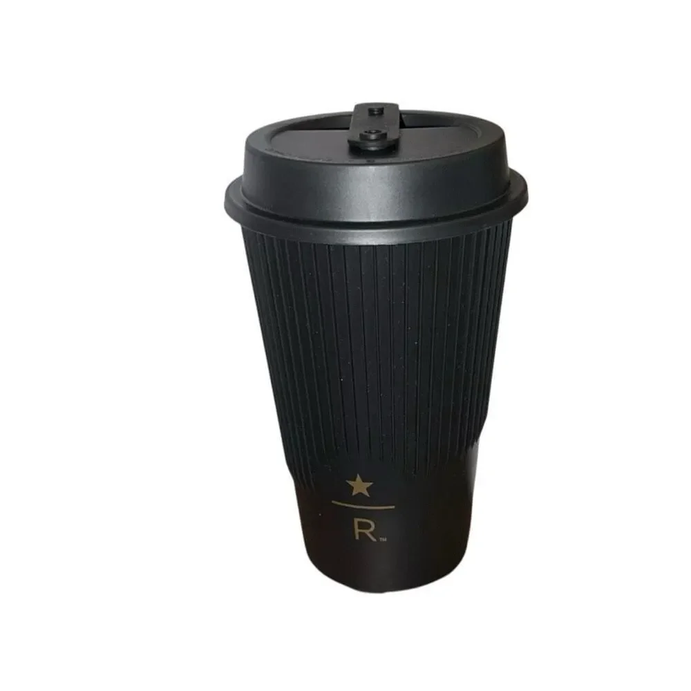 Starbucks Reserve Black Reusable Cold Cup 16oz | Prague Europe Exclusive | New